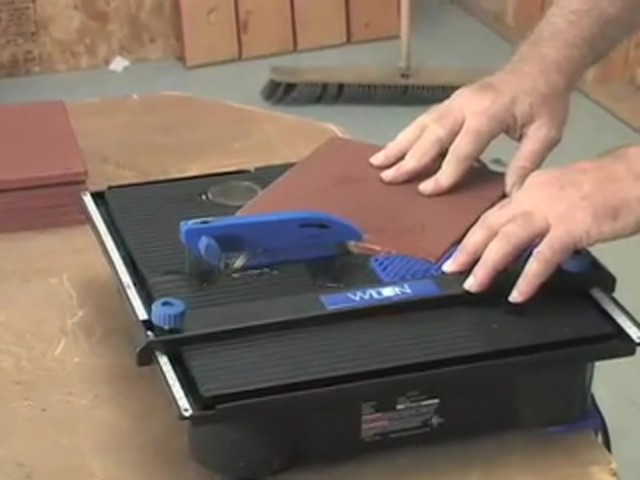 Wilton&reg; 4 1/2&quot; Wet Tile Saw - image 4 from the video